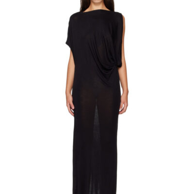 Belle The Label Black Ornament Maxi Dress