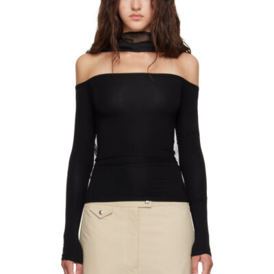 Belle The Label Black Sombra Top
