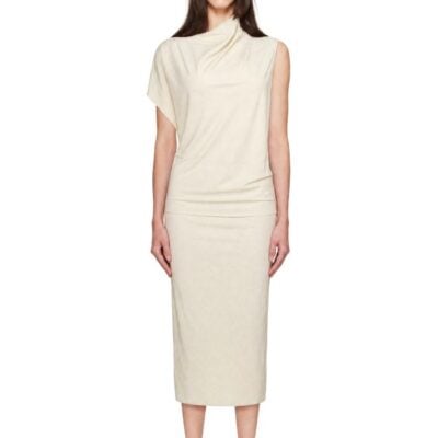 Belle The Label Off-White Reverie Midi Dress