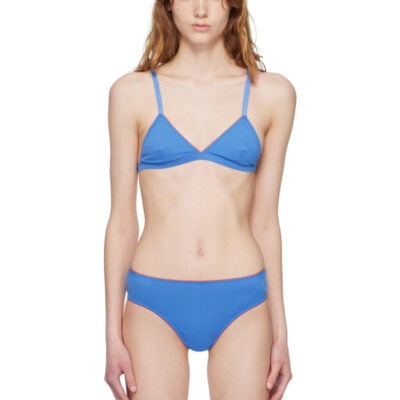 Bellini Bikini Two-Pack Blue Halo Bralettes
