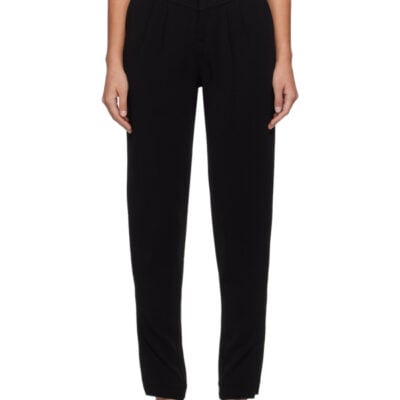 Bite Studios Black Pleated Trousers