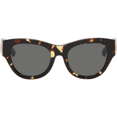 Burberry Tortoiseshell Round Sunglasses