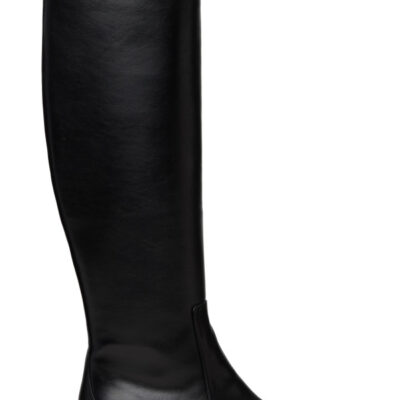 By Far Black Pascal Tall Boots