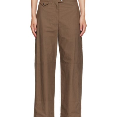 Calvin Klein Collection Brown Gemma Trousers