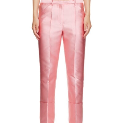 Calvin Klein Collection Pink Eva Trousers
