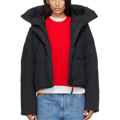 Canada Goose Black Chilliwack Puffer Down Jacket