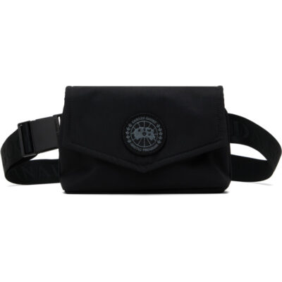 Canada Goose Black Mini Waistpack Belt Bag