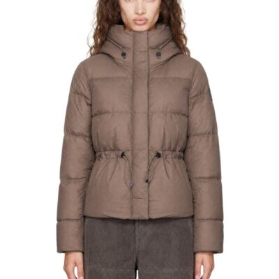 Canada Goose Taupe Montgomery Down Jacket