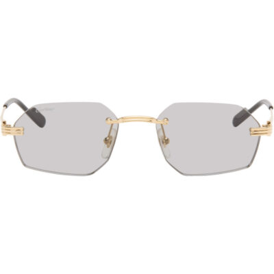 Cartier Gold 'Première de Cartier' Sunglasses