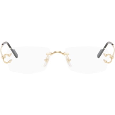 Cartier Gold 'Signature C de Cartier' Glasses