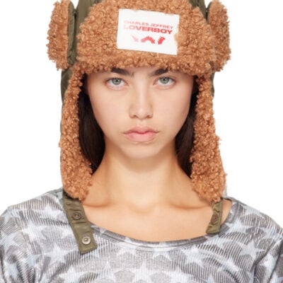 Charles Jeffrey Loverboy Khaki Trapper Hat