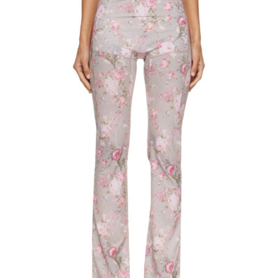 Charlotte Knowles Gray & Pink Halcyon Leggings