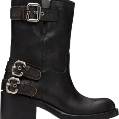 Chloé Black Dakota Ankle Boots