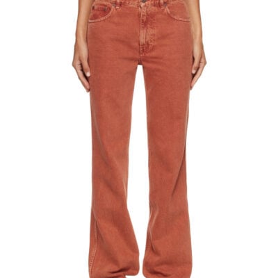 Chloé Brown Straight Jeans