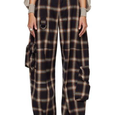 Collina Strada Black Lawn Cargo Pants