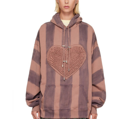 Collina Strada Brown Soft Heart Hoodie