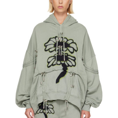 Collina Strada Green Burst Hoodie