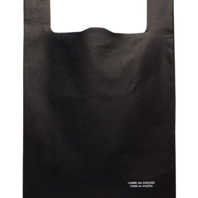 Comme Des Garcons Comme Des Garcons Black Large Leather Tote