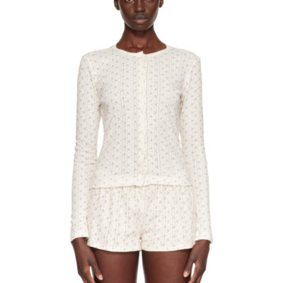 Cou Cou Off-White 'The Cardigan' Cardigan