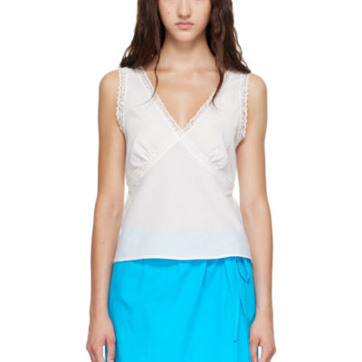 Cou Cou Off-White 'The Iris' Tank Top