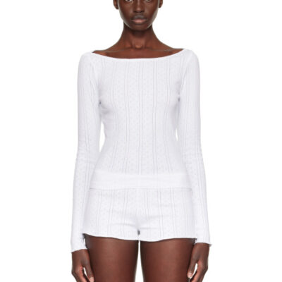 Cou Cou White 'The Bateau' T-shirt