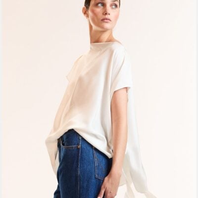 Cynthia Rowley Windswept Tie Top