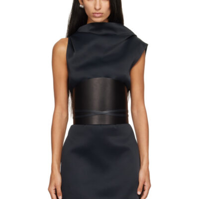 Dehanche Black Undone Corset