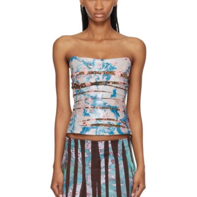 Diesel Blue & Pink T-Laxe Top