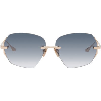 Dita Gold Dahlvin Sunglasses