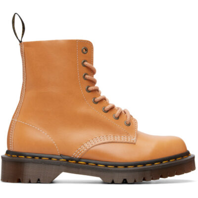 Dr Martens Beige 1460 Pascal 8 Eye Boots