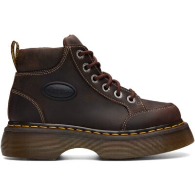 Dr Martens Brown Buzz 6 Eye Boots