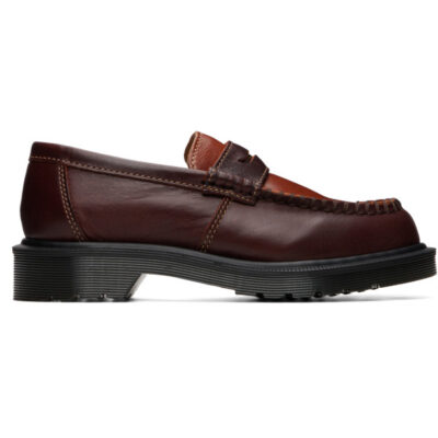 Dr Martens Brown Penton Loafers