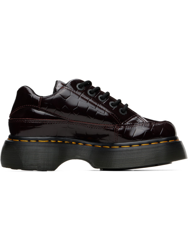 Dr Martens Burgundy Buzz 5-Eye Derbys