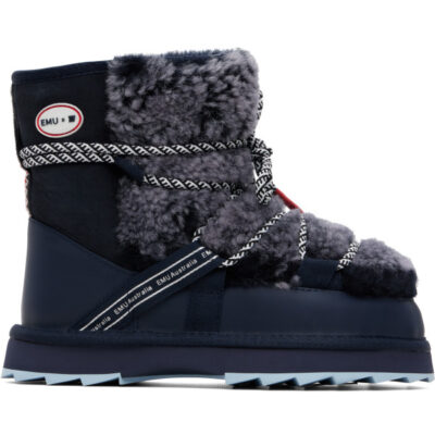 Emu Navy We Norwegian Edition Blurred Teddy Boots