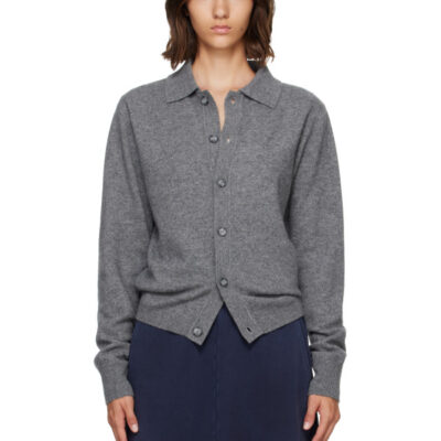 Entire Studios Gray Ledge Cashmere Cardigan
