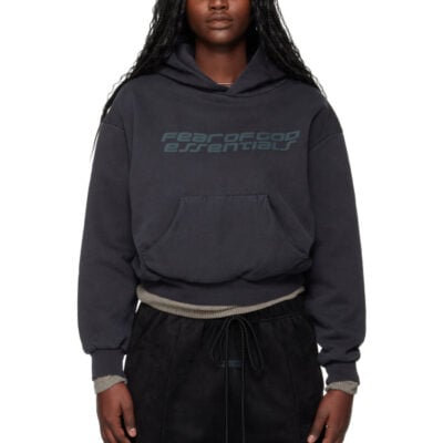 Fear of God ESSENTIALS Gray Holiday Classic Hoodie