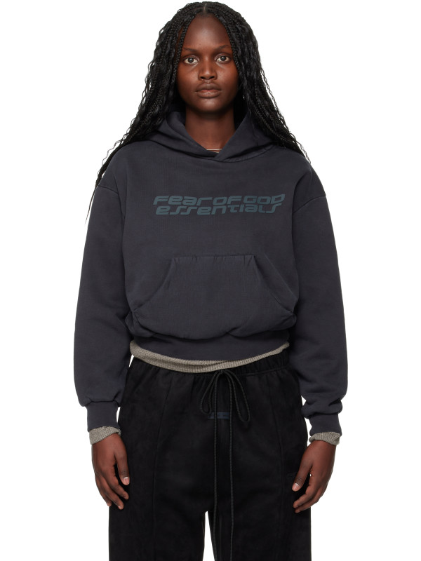 Fear of God ESSENTIALS Gray Holiday Classic Hoodie