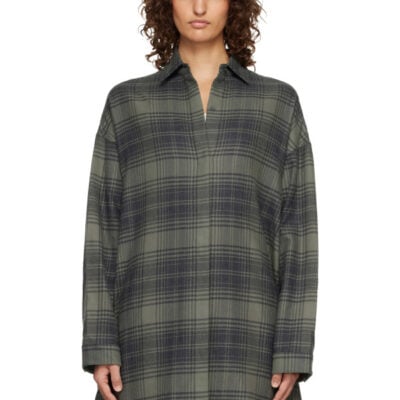 Fear Of God Gray & Khaki Relaxed Shirt