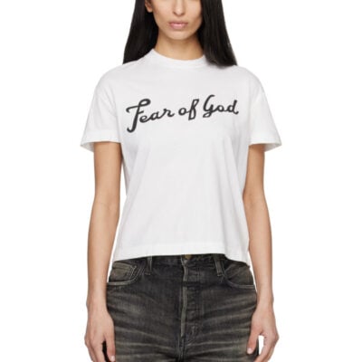 Fear Of God White 'Fear Of God' T-shirt