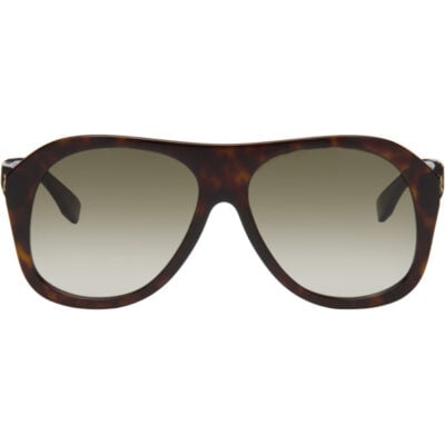 Fendi Brown Baguette Sunglasses