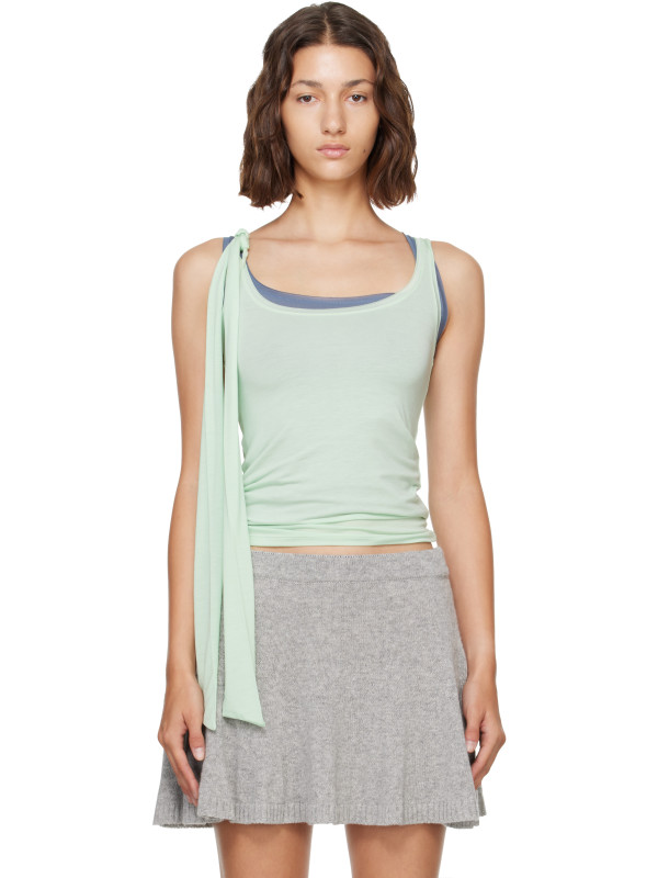 Fruity Booty Blue & Green Uva Layer Tank Top Set