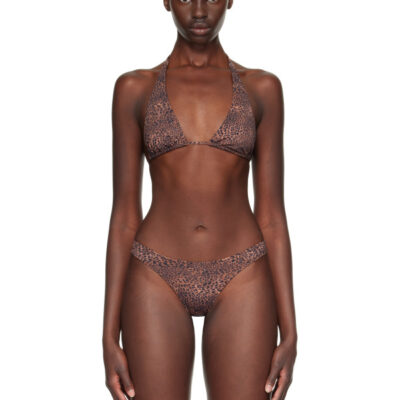 Fruity Booty Brown Shania Bikini Top
