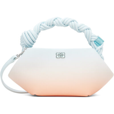 Ganni Blue & Pink Gradient Mini Bou Bag