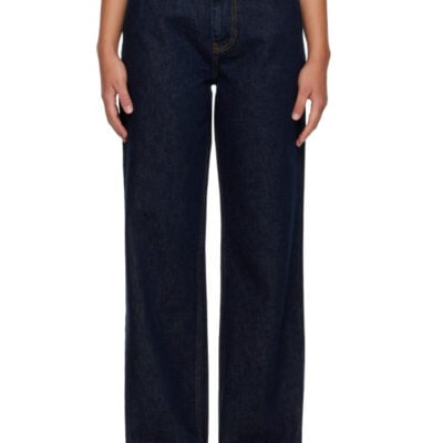 Ganni Navy Izey Jeans