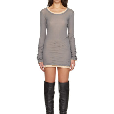 Gimaguas Gray Bahmon Minidress