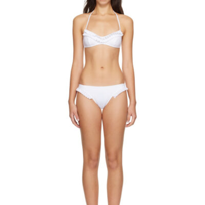 Gimaguas White Sophie Bikini Bottom