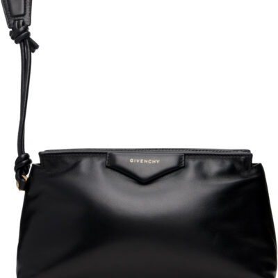 Givenchy Black Antigona Bomber Pouch