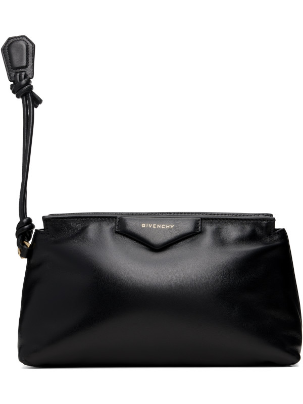 Givenchy Black Antigona Bomber Pouch