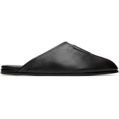 Givenchy Black Label Nappa Leather Mule Flats