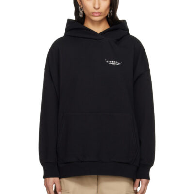 Givenchy Black Logo Hoodie